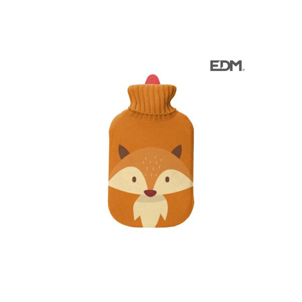 Bolsa de agua caliente modelo zorro, 2l.