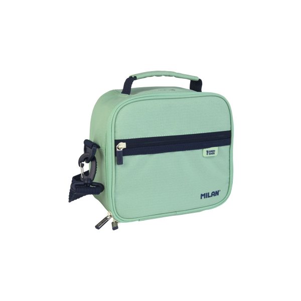 Bolsa isotérmica porta alimentos con 3 recipientes (3,5 l) serie 1918, verde milan