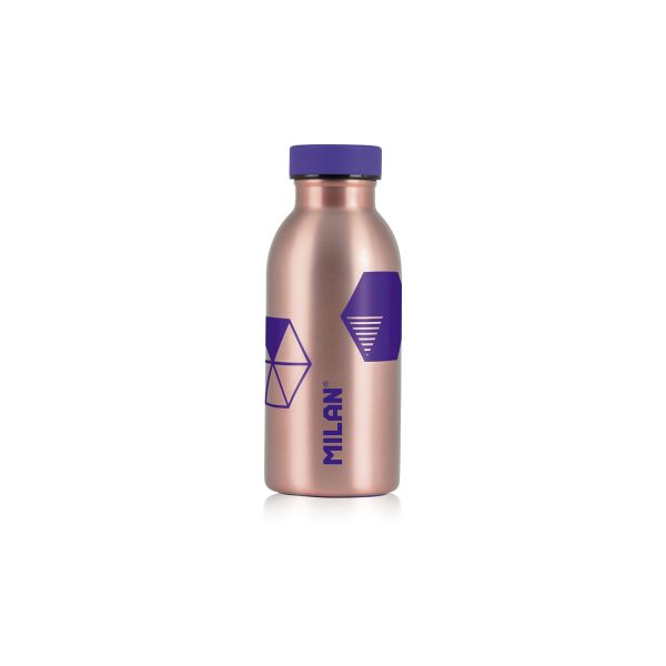 Botella isotérmica de acero inoxidable 354ml serie copper, lila milan