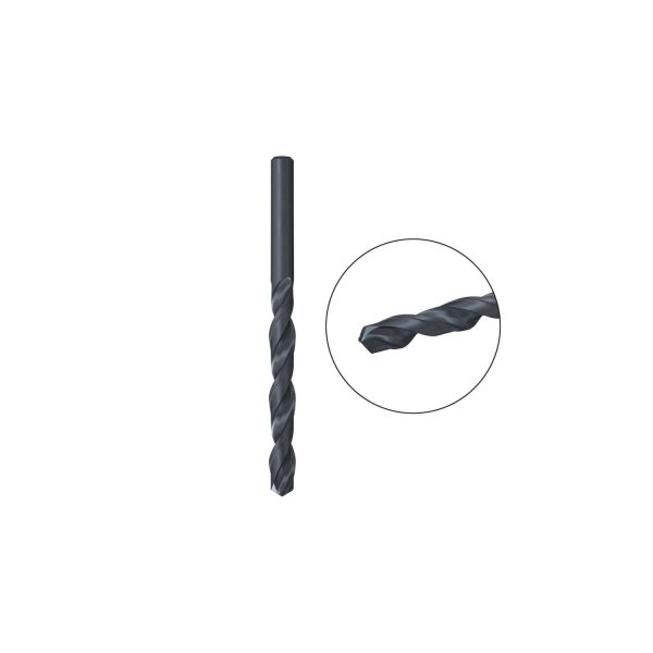 Broca para metal hss-r din338 9,0x81/125 / 1k 530485 fischer
