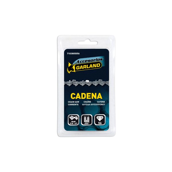 Cadena de motosierra para espada de 16" (40cm) 3/8 b.p 16" 56 e 7103805056 garland