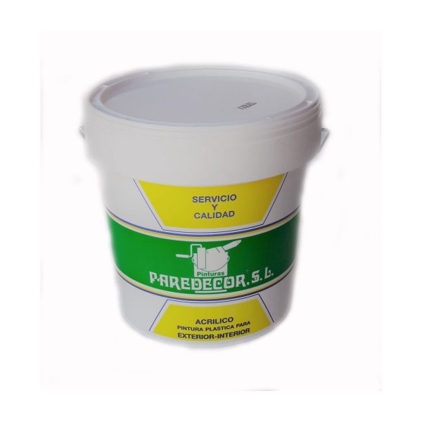 PINTURA PAREDECOR ACRÍLICO EXT/INT 20 KG