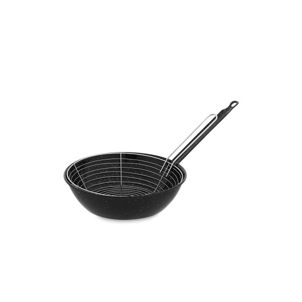 Sarten/freidora con cestillo ø28cm. vaello