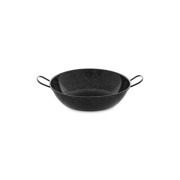 Sarten honda esmaltada con asas ø30cm. vaello