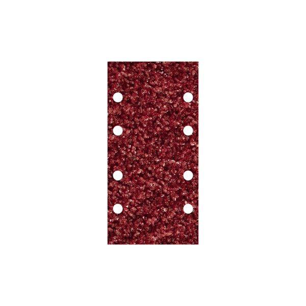 Set 10 hojas de lijar adhesivas corindón de grano 40 de 93x185mm 1766000 wolfcraft