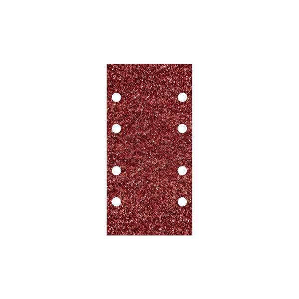 Set 10 hojas de lijar adhesivas corindón de grano 80 de 93x185mm 1767000 wolfcraft