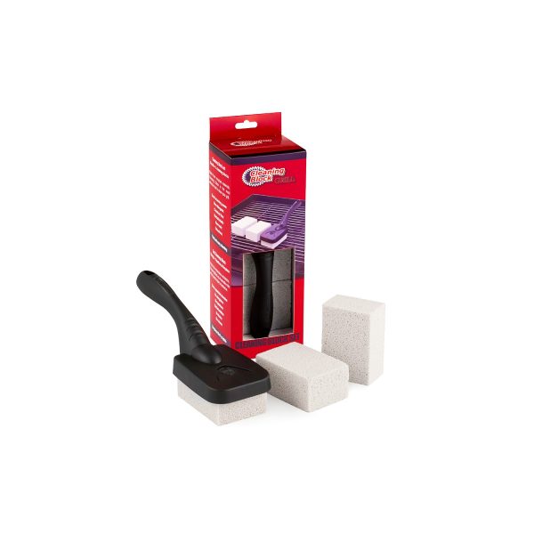 Set 3 cleaning block barbacoas con mango y solapa individual