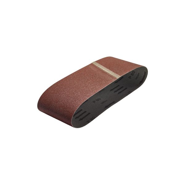 Set 3 lijas de banda, corindón, grano80, 76x457mm 1894000 wolfcraft