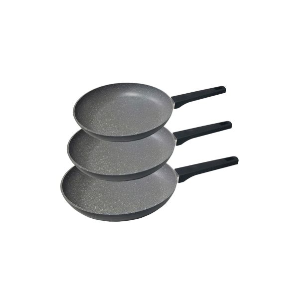 Set 3 sartenes antiadherentes "professional line" gourmet kitchen
