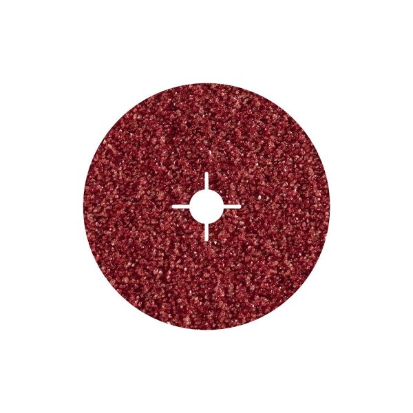 Set 5 discos de lijar de fibra ws, grano 60 ø115mm 2462000 wolfcraft