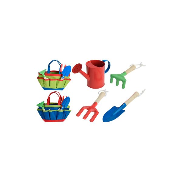 Set de 5 herramientas de jardinería para niños