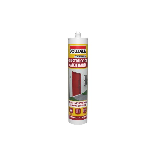 Silicona construccion neutra translucida 290 ml