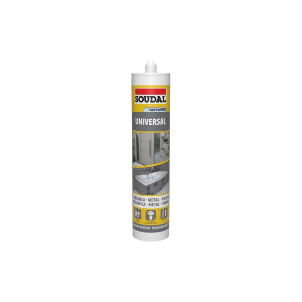 Silicona universal translucida 280 ml