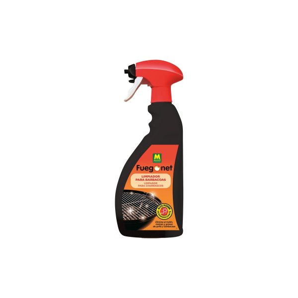 Spray limpiador de barbacoas 750ml fuegonet 231097 massó