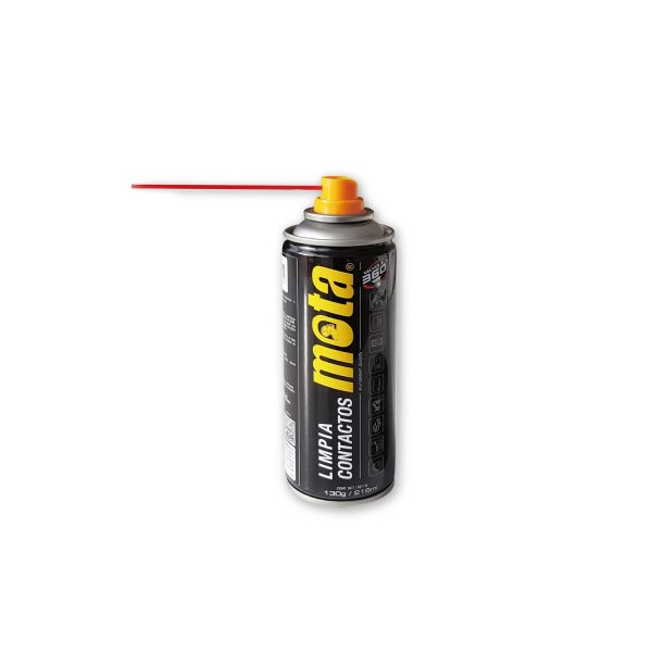 Spray limpiador de contactos electrico 216ml lc02 mota
