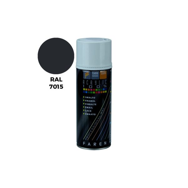 Spray ral 7015 gris pizarra 400ml.