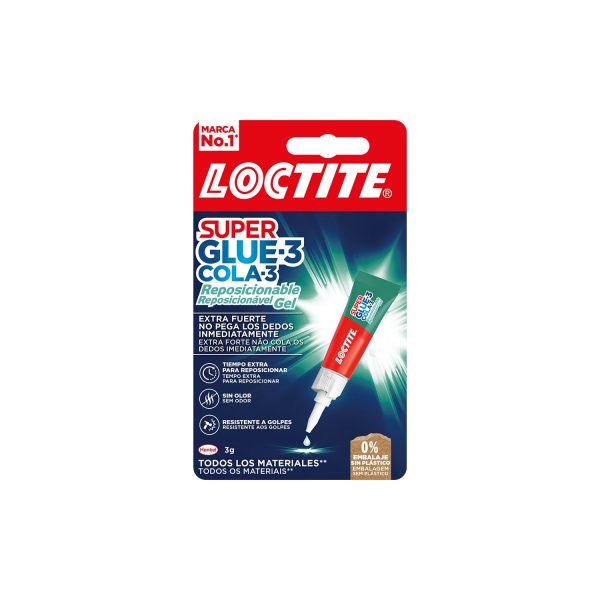 Superglue-3 gel reposicionable 3 g