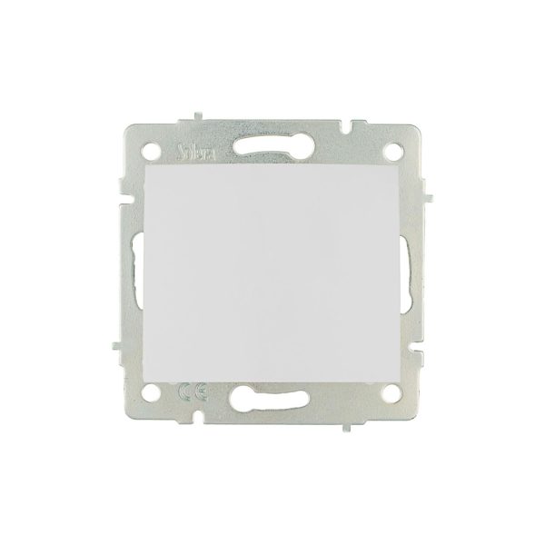 Tapa ciega de empotrar blanco serie europa solera erp75