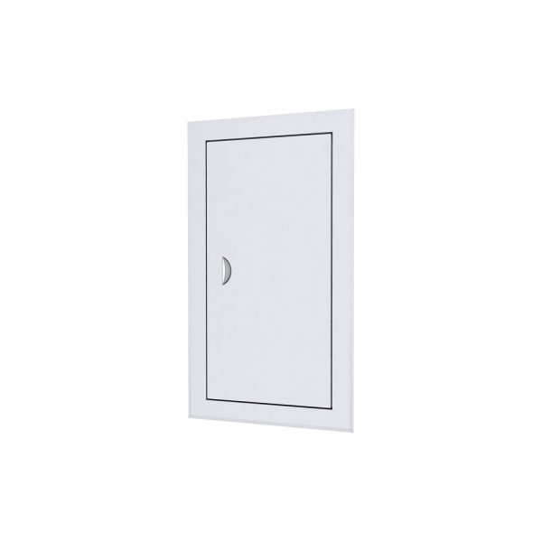 Tapa de registro acero blanco 20x30cm