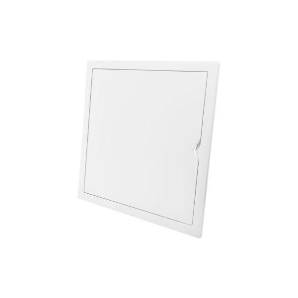 Tapa de registro cuadrada empotrable abs 30x30cm blanca