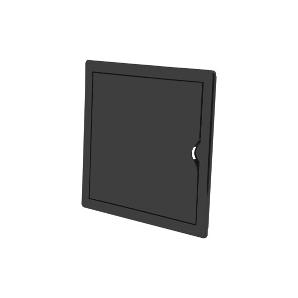 Tapa de registro rectangular empotrable abs 25x40cm gris antracita
