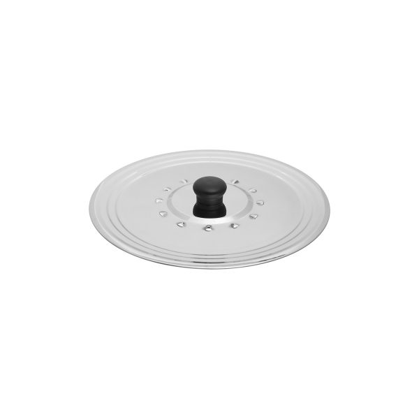 Tapadera antivaho inoxidable para ø26-28-30cm