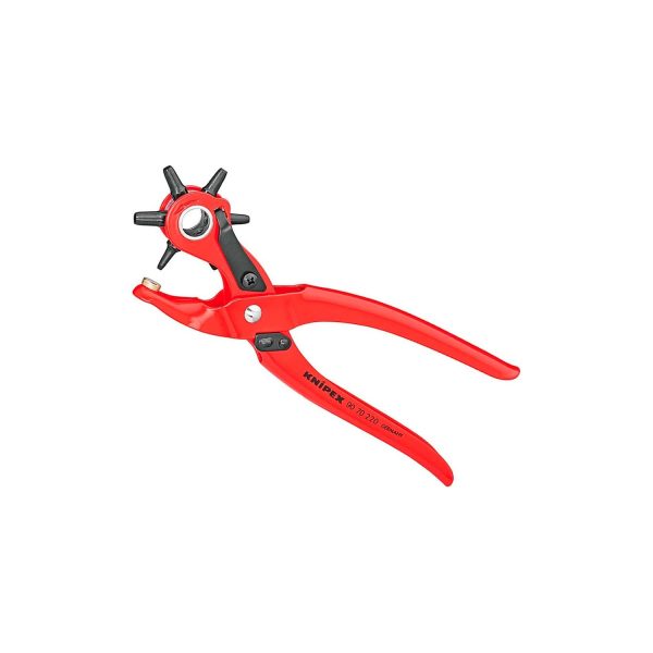Tenazas revolver sacabocados 220x64x15mm 9070220ean knipex