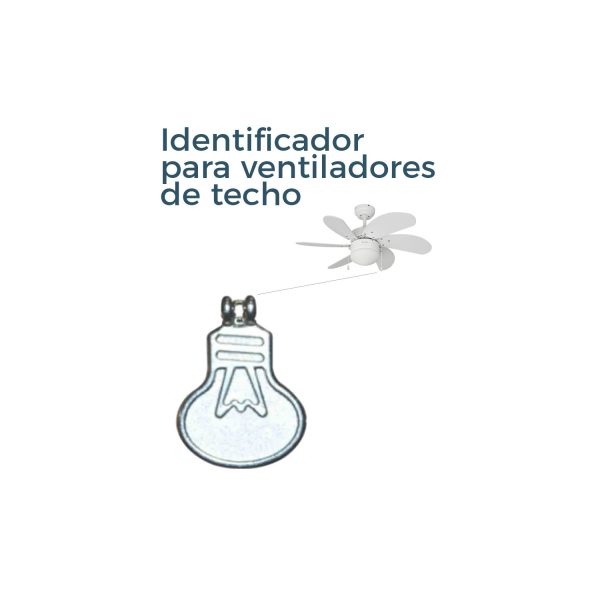 Tirador de interruptor para ventilador de techo edm