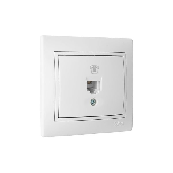 Toma de telefono rj11 serie europa solera erp84u