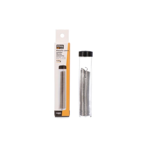 Tubo de estaño 60% 1mm. 17g. koma tools