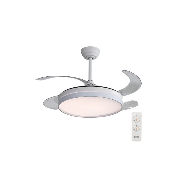 Ventilador de techo aspas retráctiles ross edm